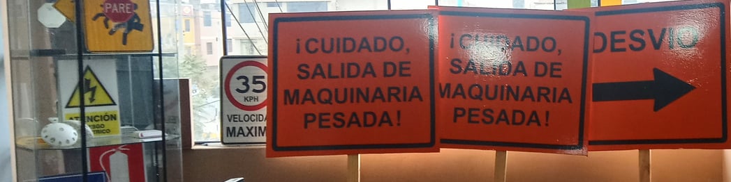 señales de obra