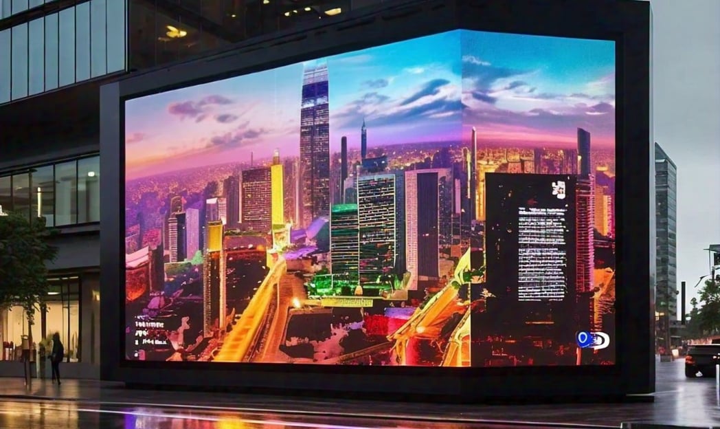 large led wall
