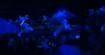 Animated video frame - smoke particles with game skin art