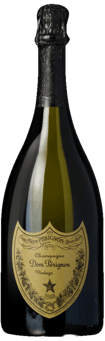 a bottle of champagne in a bottle of wine