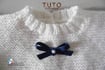patron tuto robe tricot bebe layette bb