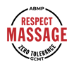 logo of Respect Massage zero tolerance