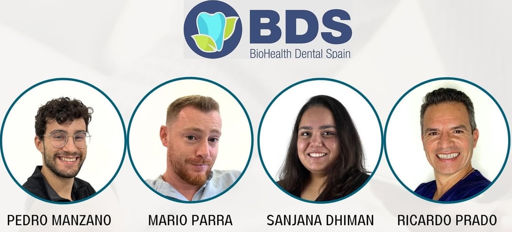 una imagen de los cuatro dentistas biologicos bds