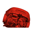Skan 3D samochód