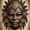 wooden mask