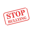 a stop bullying sign with a stop bullying sign