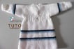 patron tuto robe tricot bebe layette bb
