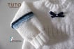 patron tuto robe tricot bebe layette bb