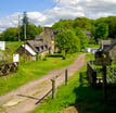 l'entrée des forges de paimpont