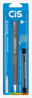 Lapiseira técnica Tecno CIS 2.0mm - Cinza