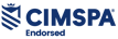 Membership badge for the Chartered Institute for the Management of Sports and Physical Activity (CIMPSA)