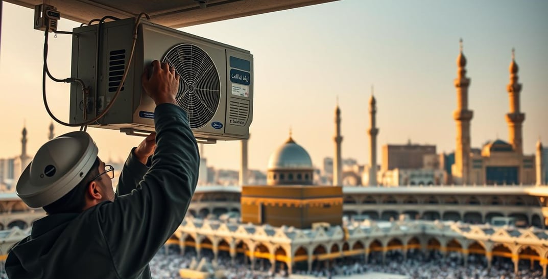 أسعار تركيب وتصليح المكيفات بمكة