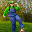 Cosplay de Luigi.