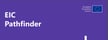 a purple background with words "eic pathfinder" and the european union flag in the corner