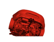 Skan 3D samochód