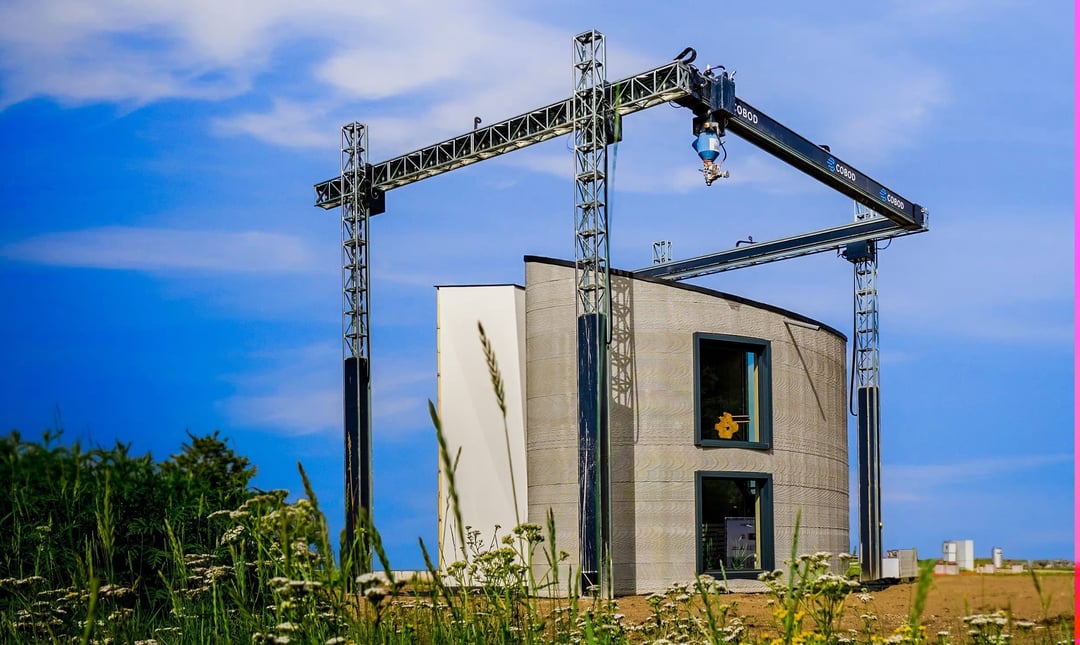 3D printed concrete building project