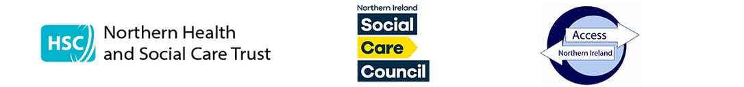 Logos of healthcare bodies in Northern Ireland