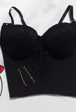 Corsetin Jana, confeccionado en algodon premium y copas pre hormadas (taza soft). Talles: 85 al 100