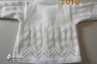 tuto tricot bébé patron facile manteau 6 mois