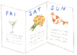 weekend trifold