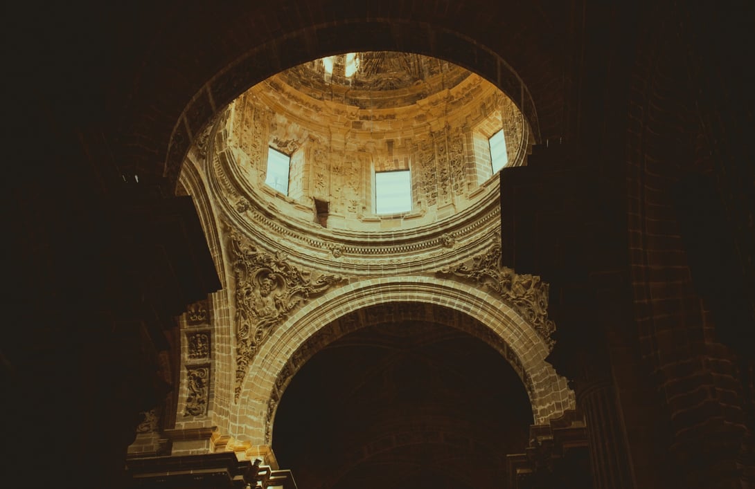 Interior mágico de la Catedral de Jerez