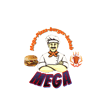 Mega pizza burger kebab logo