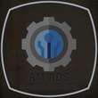 AM ADS out door advertising logo