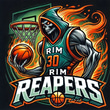 Rim Reapers Basketball Aau logo