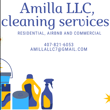 Amilla, LLC Cleaning Services logo