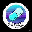 Seriously Ironic Chill Kurrency (SICK) SICKclub.xyz logo