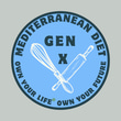 The Mediterranean Diet for GEN X logo