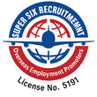 Super Six Recruitment logo