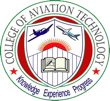 COLLEGE OF AVIATION TECHNOLOGY logo