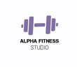 Alpha Fitness Studio logo