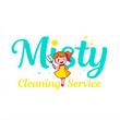 Misty cleaning service logo
