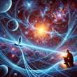 Travel in time and space logo