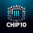 CHIP 10 ELETRÔNICA VEICULAR logo