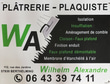 WA Platrerie Plaquiste logo