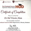 Post Graduation Course by HARVARD MEDICAL SCHOOL