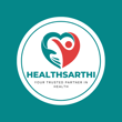 Health sarthi logo- reliable MRI, CT scan, X-ray and ultrasound services in kanker and dhamtari