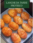 Bolinhos assados dourados como opção de lanche proteico sem glúten e sem lactose, na air fryer