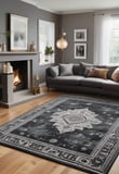 An array of colorful, woven, braided rugs featuring intricate patterns and vibrant textiles. The rugs display a variety of geometric designs, including circular and rectangular shapes, with a mix of bright colors like red, blue, green, yellow, and pink. The weaving technique is evident, showcasing diverse textures and craftsmanship.
