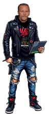 Cartoon Lance Scott MadKiwi Madkiwi Designs