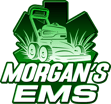 Logo for Morgan's EMS, a firefighter-owned lawn care company in Columbia, SC