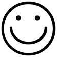 Smiley face icon