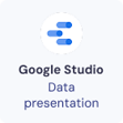 Google Studio for data presentation