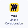 Miro for online collaboration