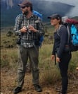 Turistas en su segundo día de caminata durante el Trekking Roraima