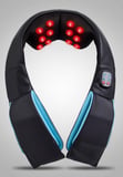 “Heated shiatsu neck and shoulder massager with ergonomic design, wellness gift for men