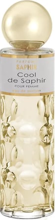 PARFUMS SAPHIR Cool - Eau de Parfum con Vaporizador para Mujer, Fresh, 200 Mililitros